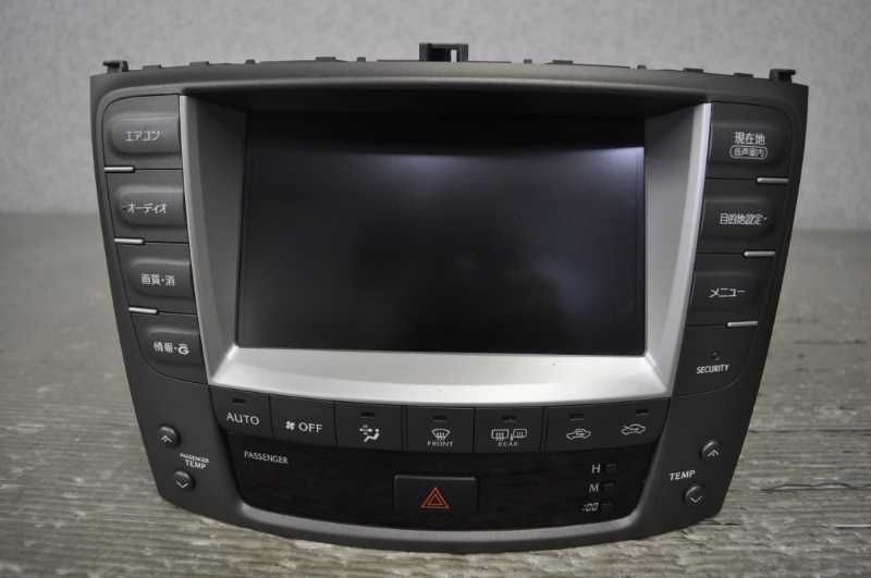 地図2014年 マルチモニター マルチナビ オーディオ ステー付 GSE20 レクサス IS 250 S 前期 86120-53270 86430-53013 s021001C