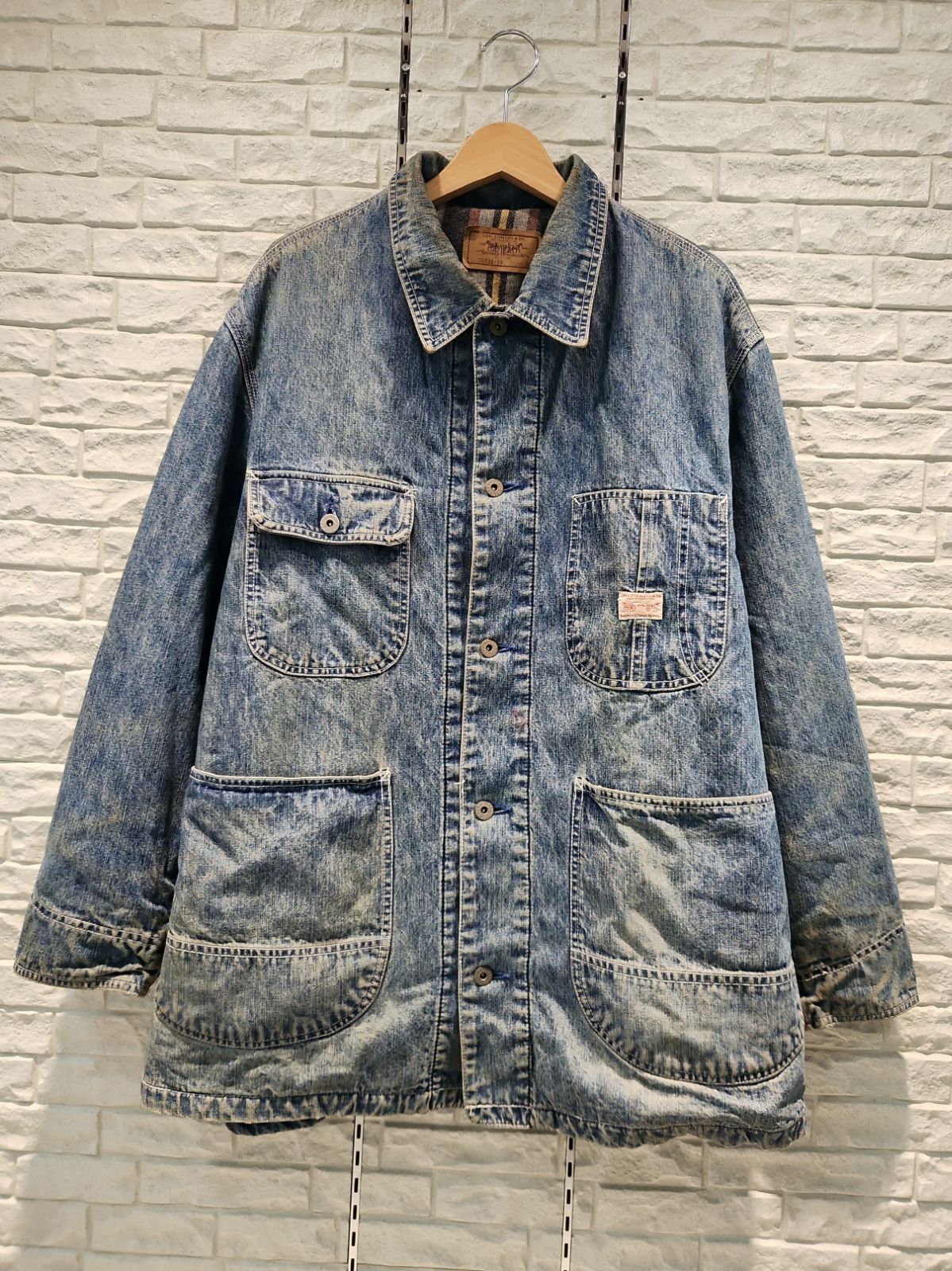 LEVI'Sリーバイス カバーオール L Levi's リーバイス 90'カバーオール70738-20（L） - メルカリ
