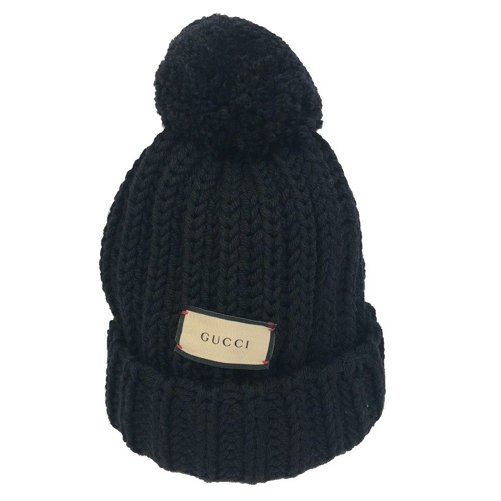 【国内発送】GUCCI 652656 ロゴ付 ウールニット キャップ 国内発送】GUCCI 652656 ロゴ付 ウールニット キャップ