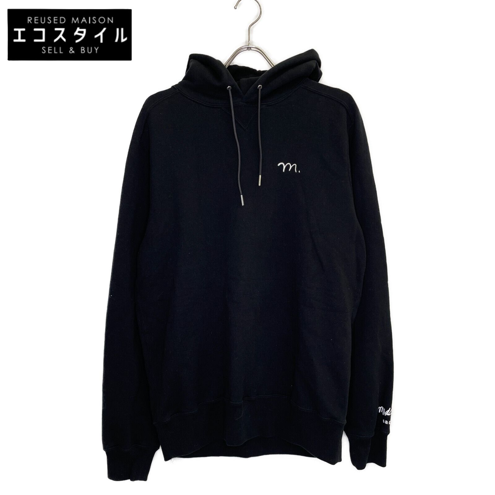 sacai サカイ 【×MADSAK】22-0405S 22AW ﾌﾞﾗｯｸ ｺｯﾄﾝ ﾊﾟｰｶｰ 4