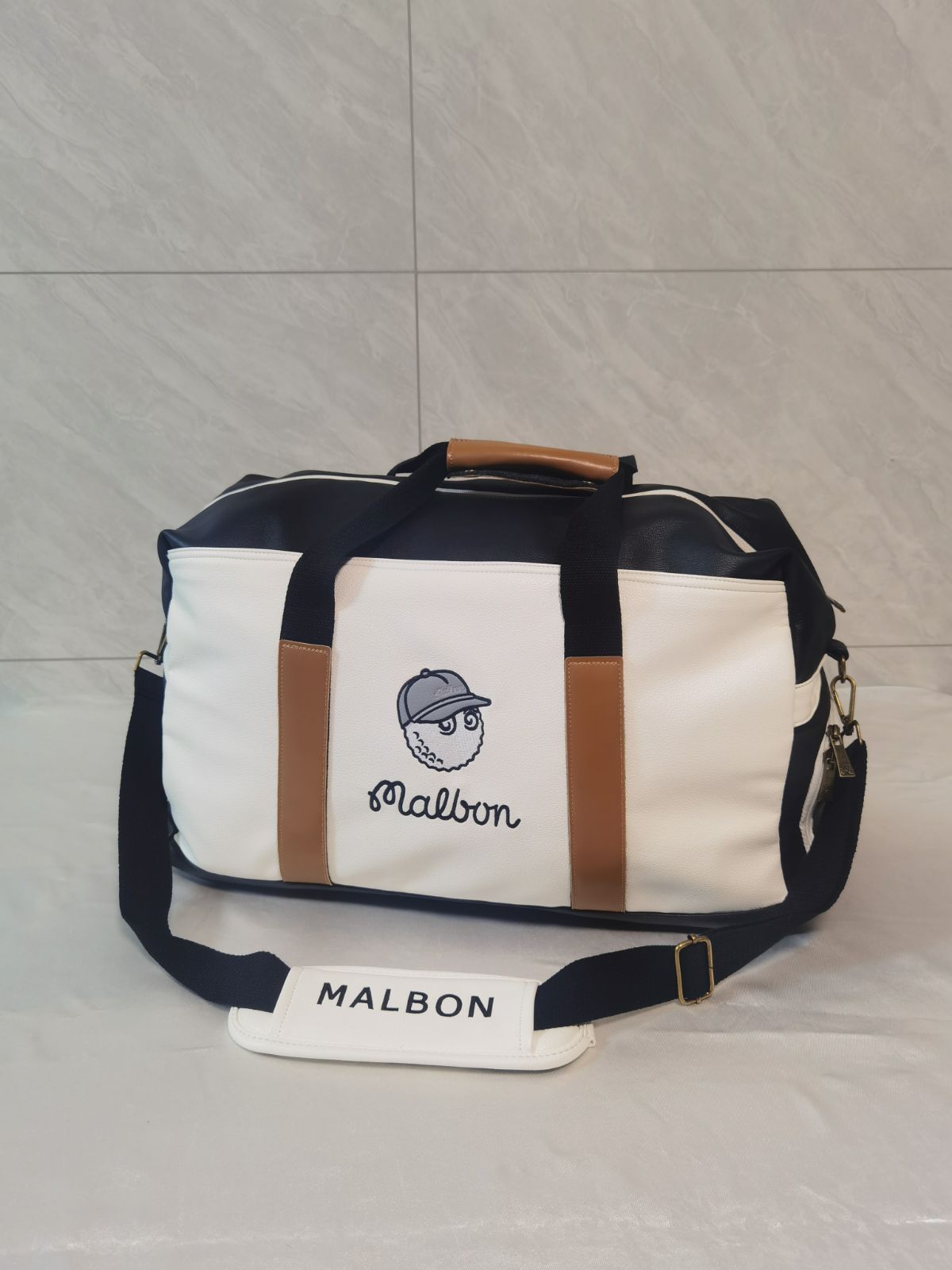 Malbon マルボン ゴルフバッグ ゴルフ衣類バッグ 独立シューズバッグ