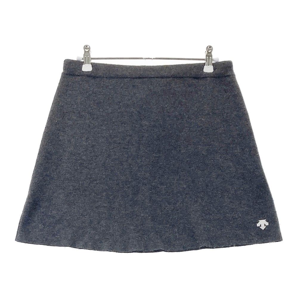 DESCENTE GOLF スカート グレー サイズ：L DESCENTE GOLF デサントゴルフ ニットスカート グレー
