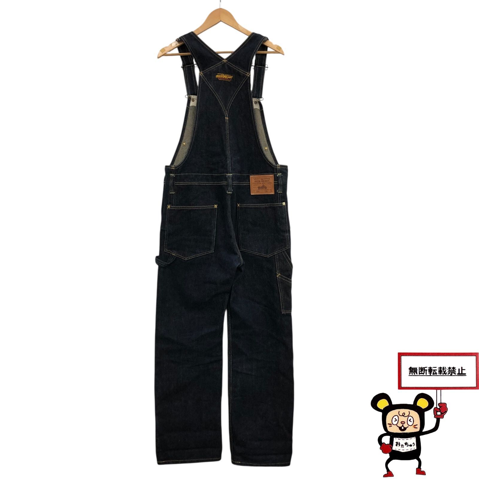 71.IRON HEART Lot.805 オーバーオール 店舗併売品