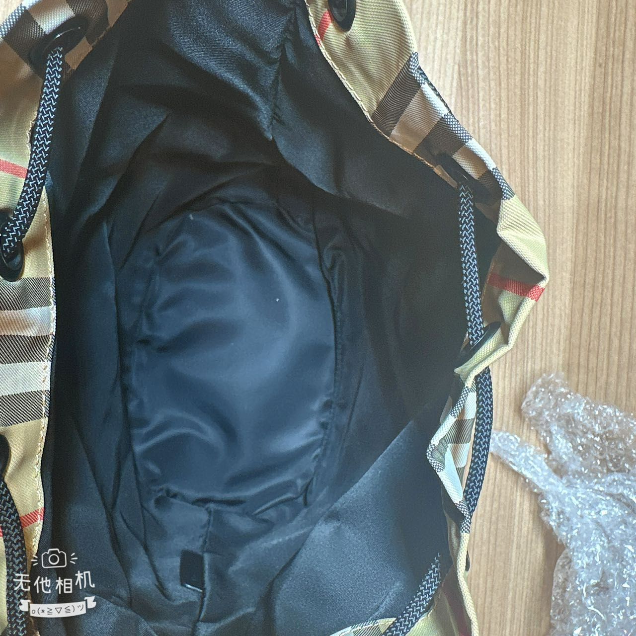 バーバリー BURBERRY バッグ ハンドバッグ 巾着バッグ ポーチ