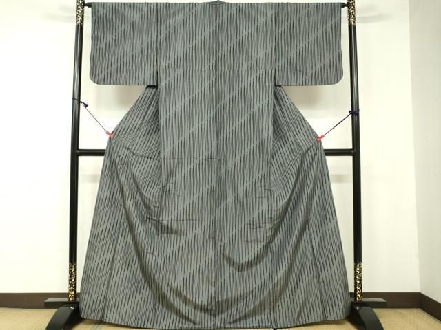 平和屋着物●上質な紬　変わり間道　正絹　逸品　DAAZ7307ud 平和屋着物○上質な紬 変わり間道 正絹 逸品 DAAZ7307ud 平和屋着物