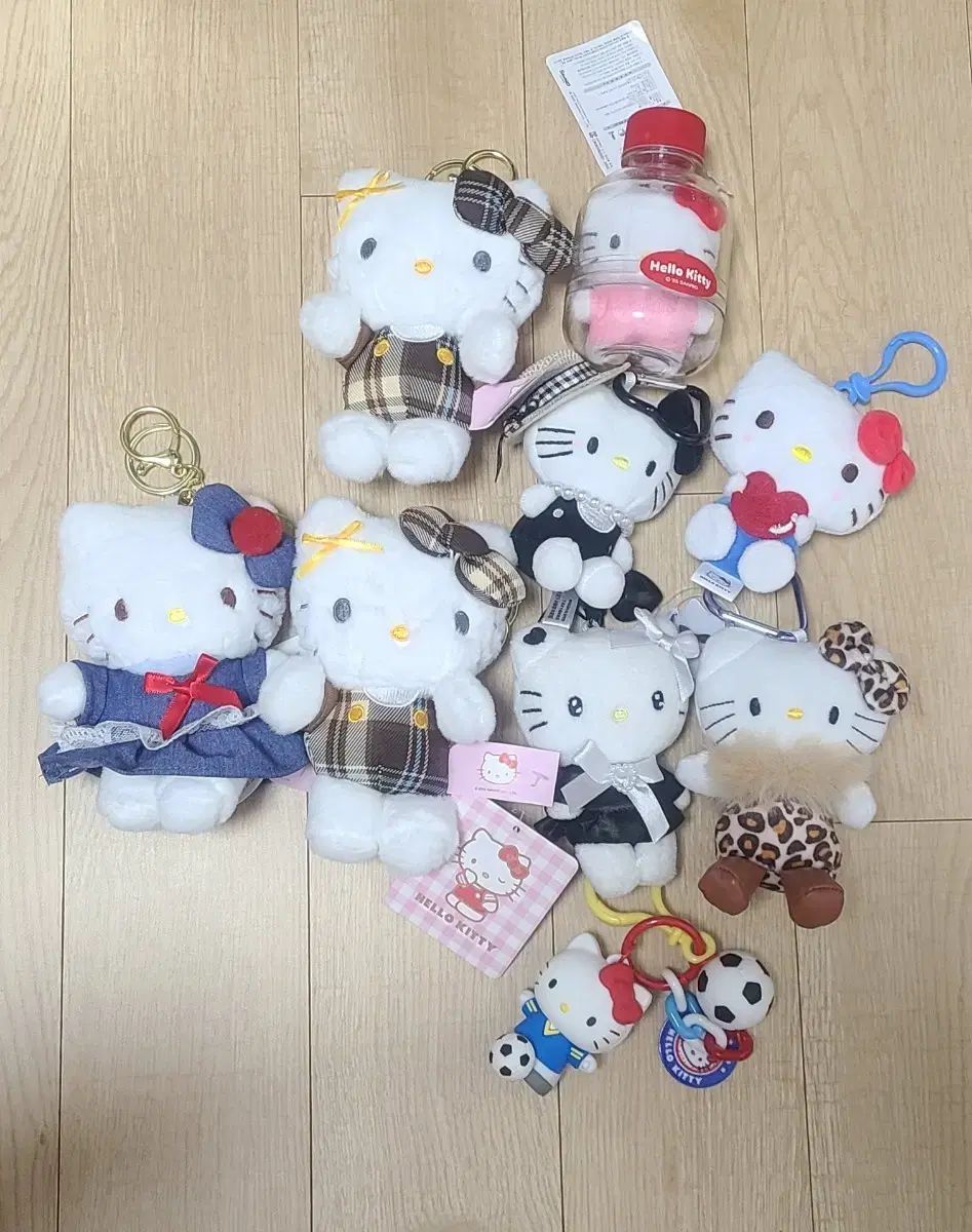 ハローキティ ぬいぐるみ キーホルダー まとめ売り