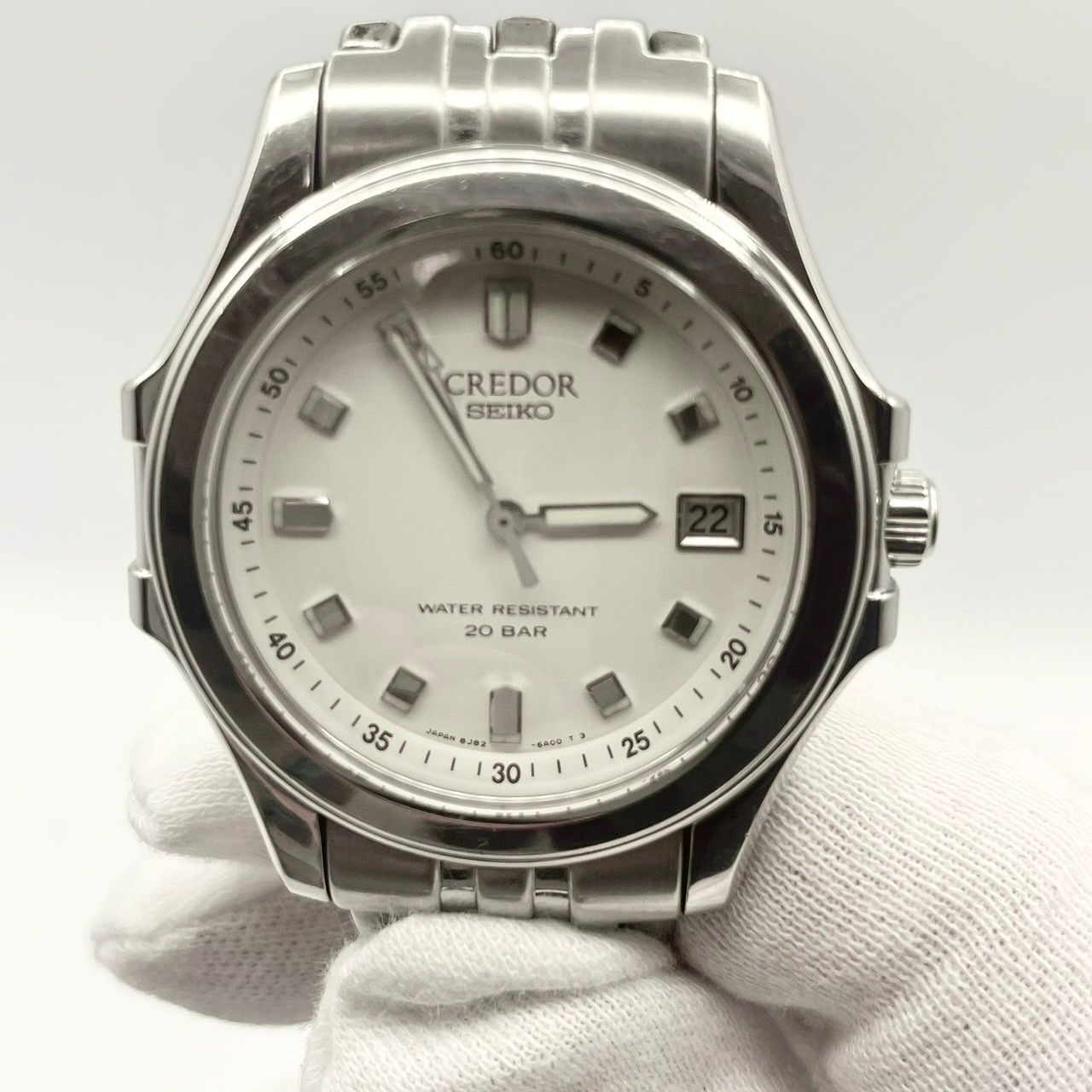 セイコー クレドール パシフィーク 8J82-6A00 クォーツ 腕時計 | www ...