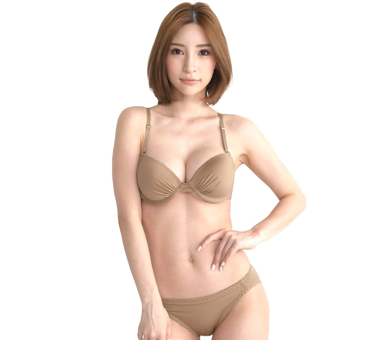 Smile LaLa ベージュ C70 レディース ブラジャー ショーツ 女性下着 