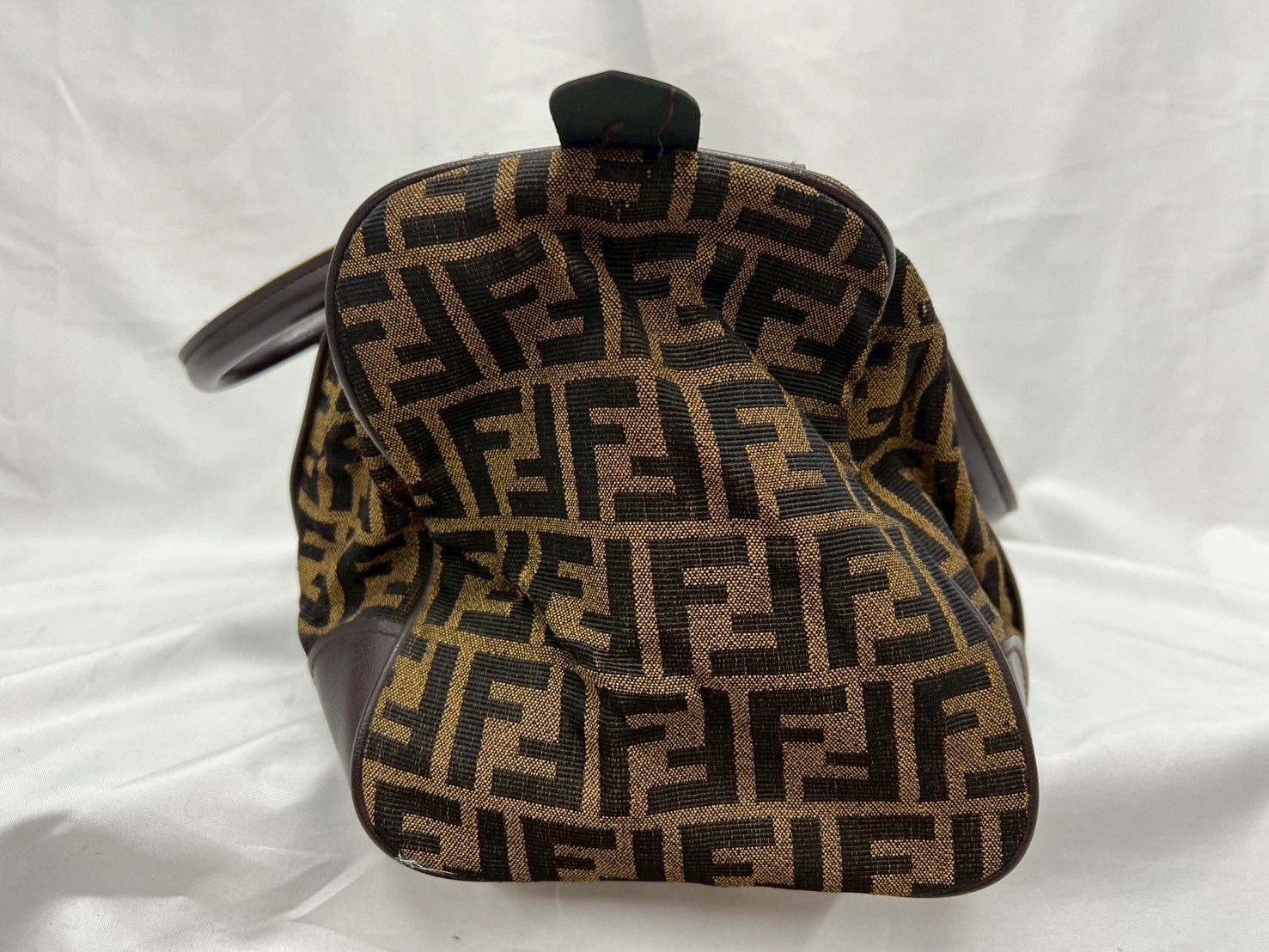 ☆ FENDI フェンディ ズッカ柄 ミニボストン ボストンバッグ