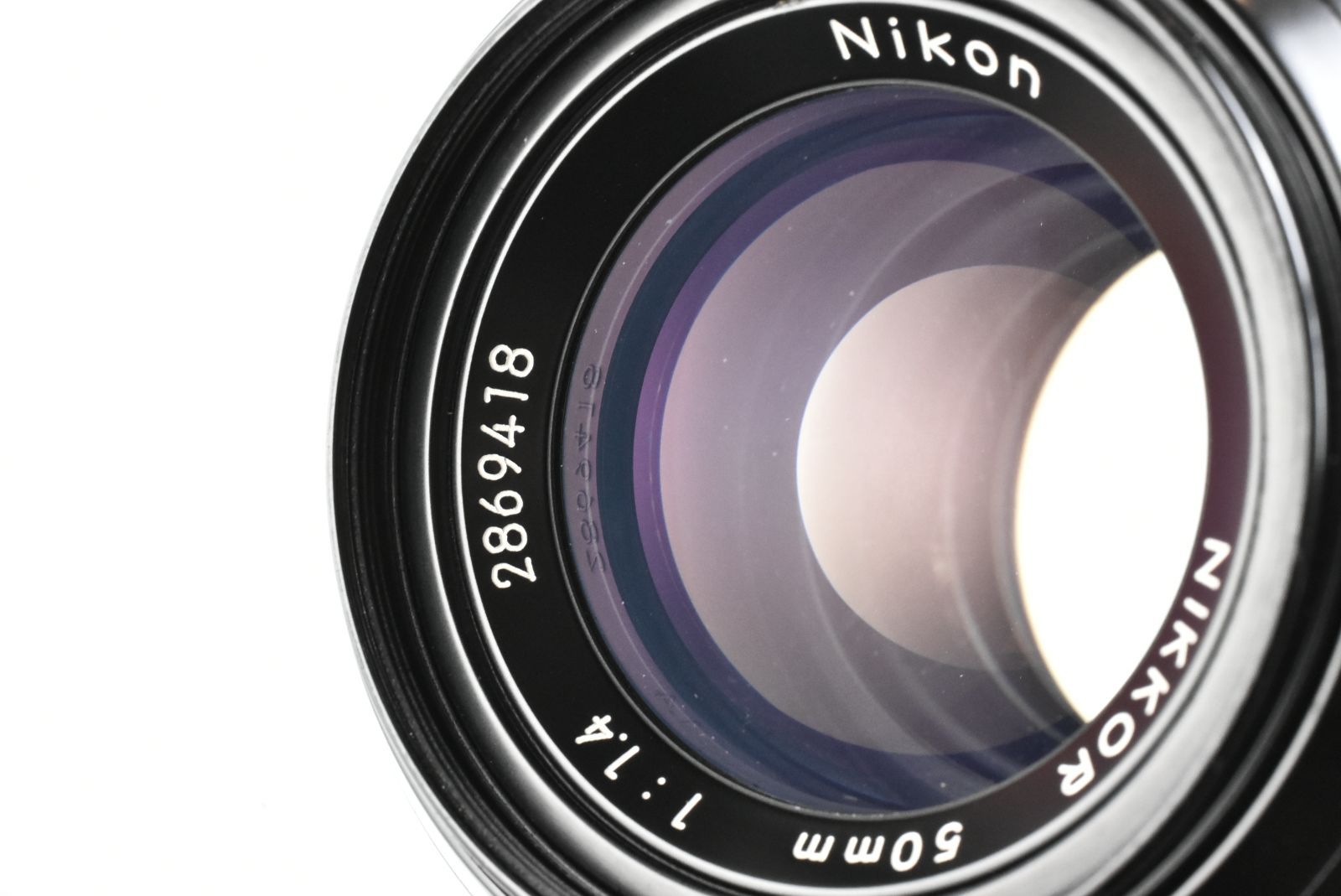 ジャンク Nikon ニコン NIKKOR 50mm 1:1.4 カメラ レンズ K4239172