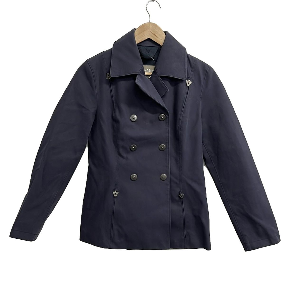 Max Mara マックスマーラ コート サイズ40 M レディース - ダークネイビー 長袖|RAINWEAR|春|秋