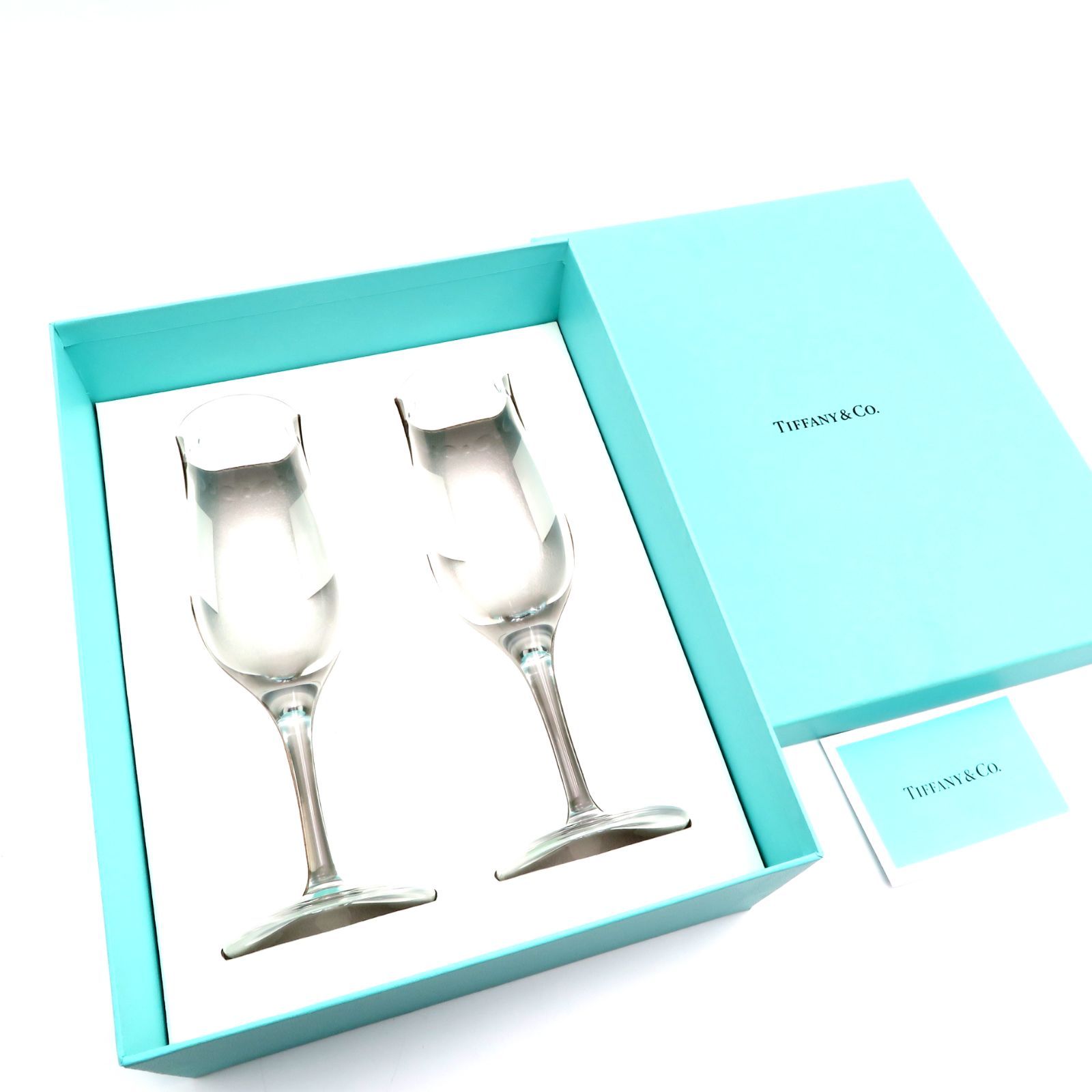 未使用］ TIFFANY&Co. ティファニー グラス シャンパングラス 