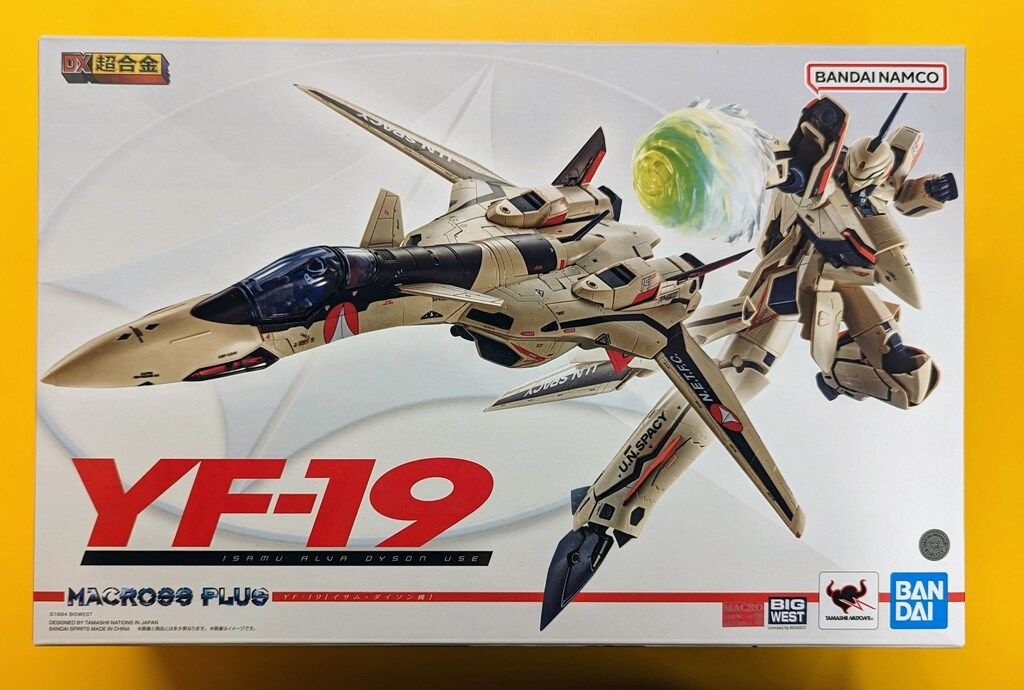 【安い，セール】 BANDAISPIRITS/BANDAINAMCO DX超合金 マクロスプラス YF-19 エクスカリバー(イサム・ダイソン機) キャラクター玩具