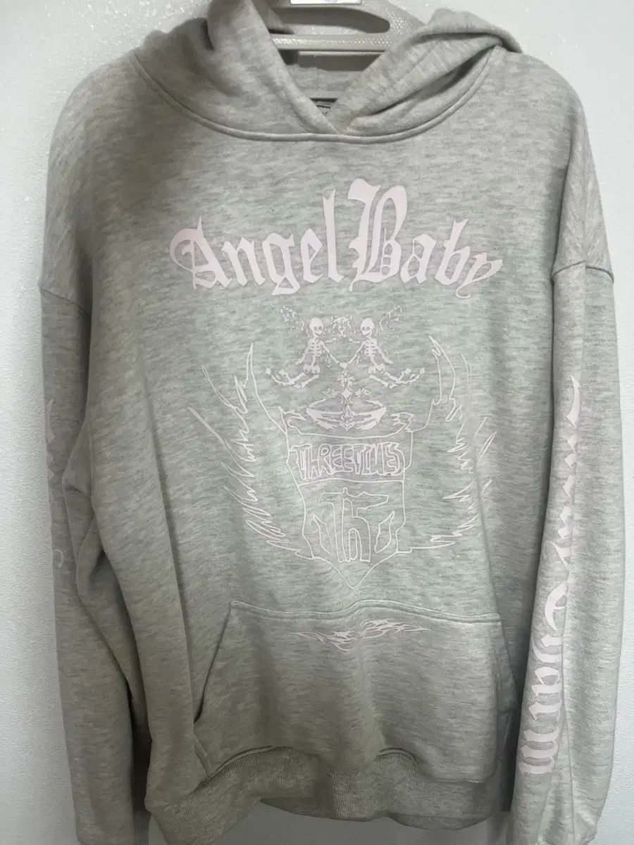 threetimes スリータイムズ angel baby フード付きTシャツ