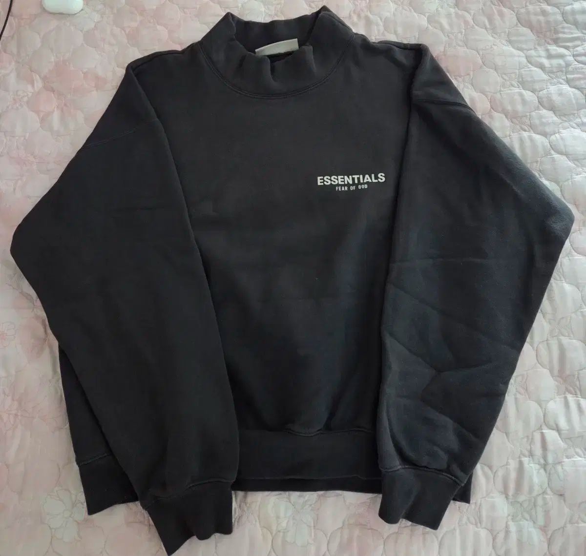 新品 裏起毛 ESSENTIALS エッセンシャルズ パーカー リフレクター Fog