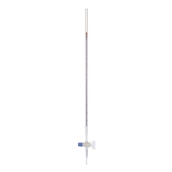 ビュレット スーパーグレード 青筋 ガラスコック付 50mL 021630-50