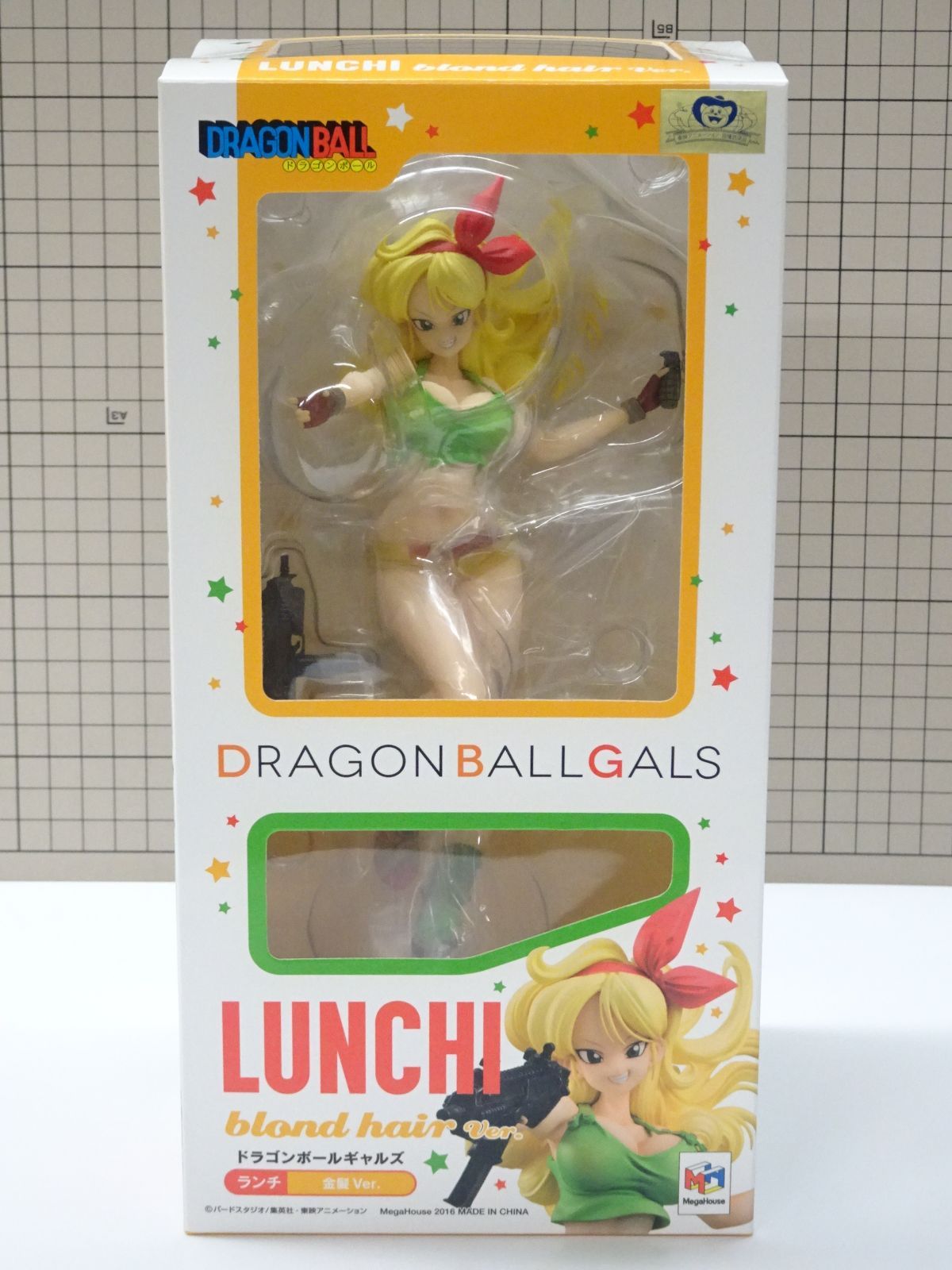 メガハウス ドラゴンボール ギャルズ ランチ 金髪Ver. 未開封品 