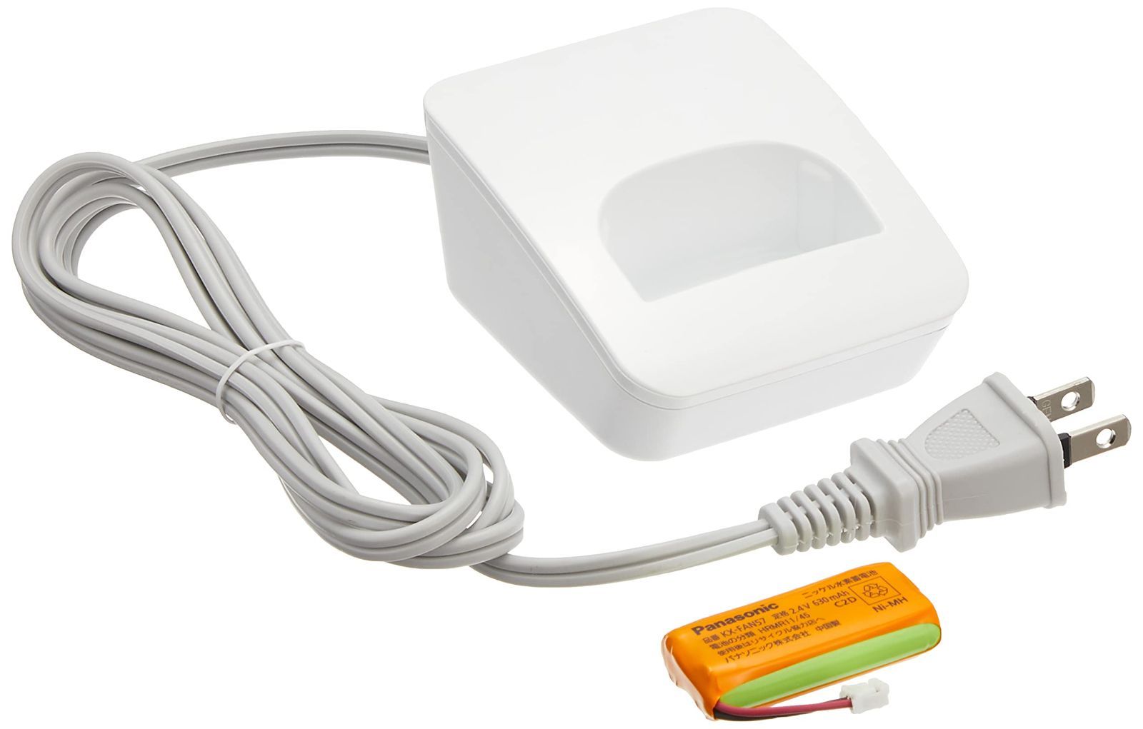 パナソニック 増設子機 ホワイト KX-FKD405-W