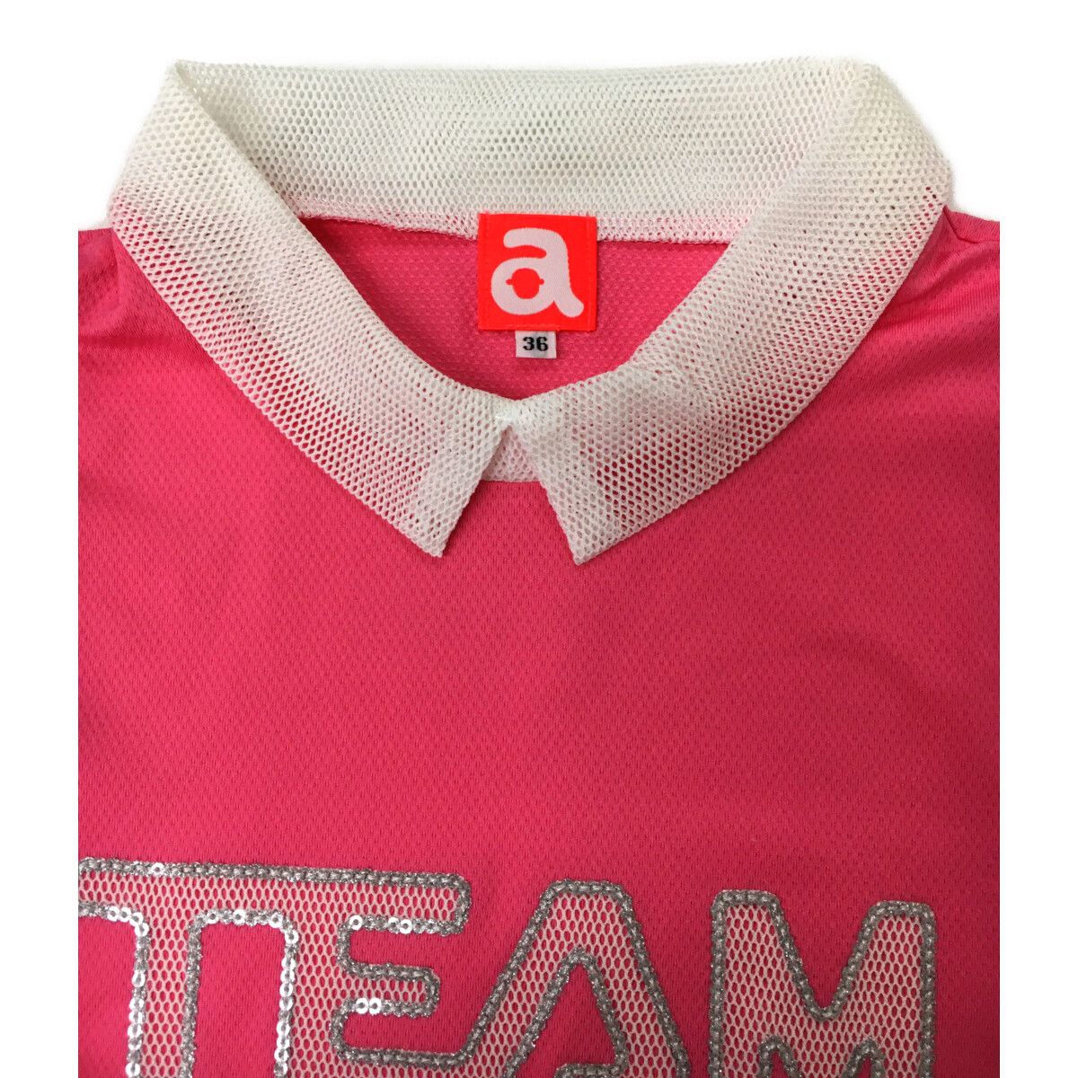 中古 レディース アルチビオ archivio 半袖シャツ 36(S) ピンク