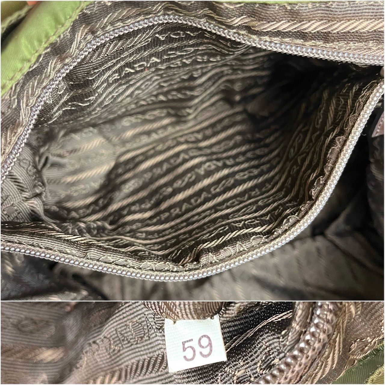 良品】 PRADA プラダ リュックサック バッグパック フラップ バックル