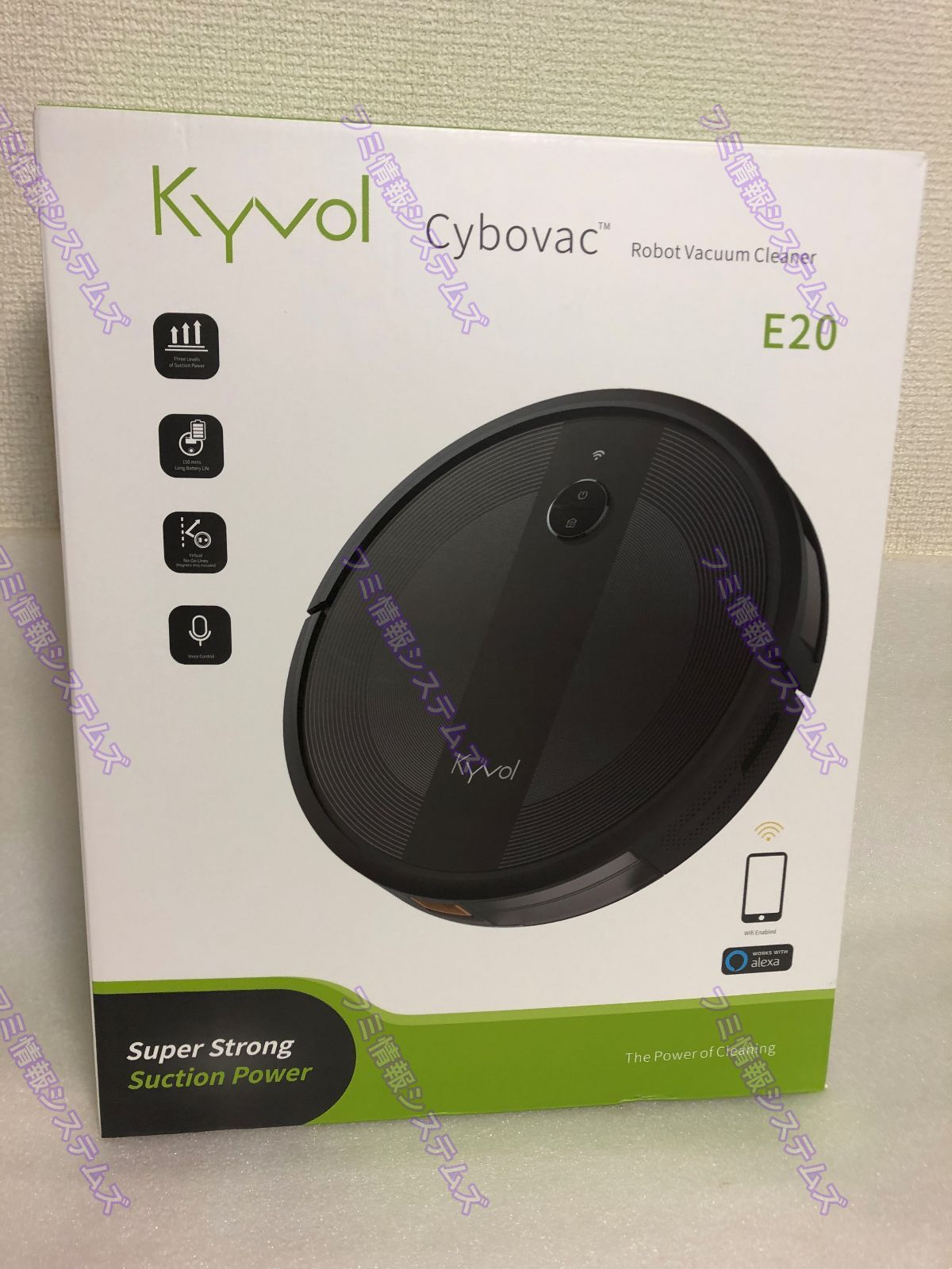 Kyvol スマート掃除ロボット/強吸力2500Pa/90分/E20/良品⑰ - メルカリ