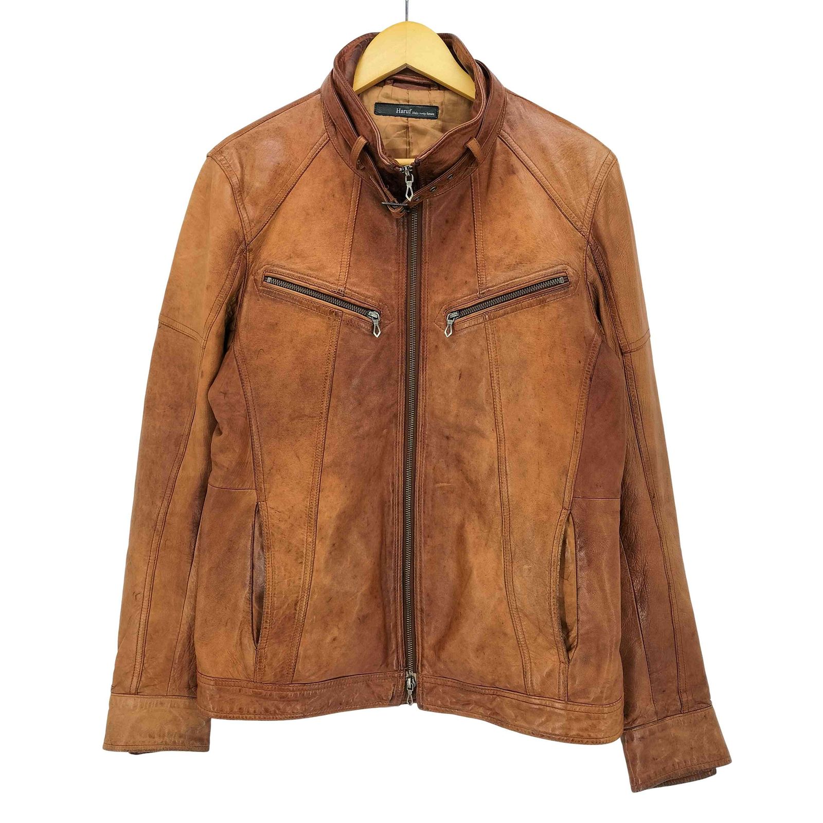 haruf halo rusty future レザージャケット ハルフヘイローラスティーフューチャー haruf halo rusty future