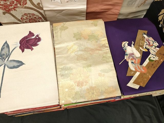 平和屋着物○訪問着 唐織 双鳥葵 桐竹鳳凰文 ロング丈 正絹 逸品