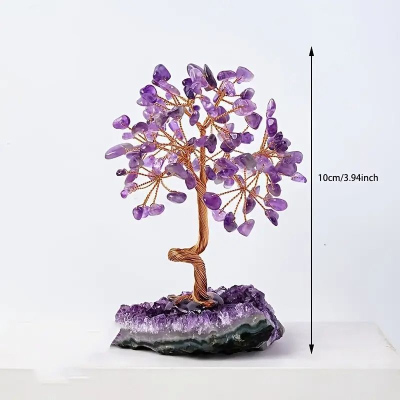 アメジスト　クリスタル　13cm パワーストーン　幸運　開運　繁栄 開運アメジスト〜幸運の水晶