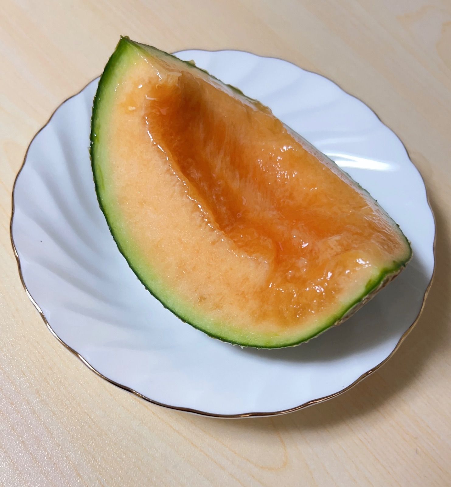 レノンハート 秀品 甘い蜜蜂交配 赤肉メロン レッドメロン