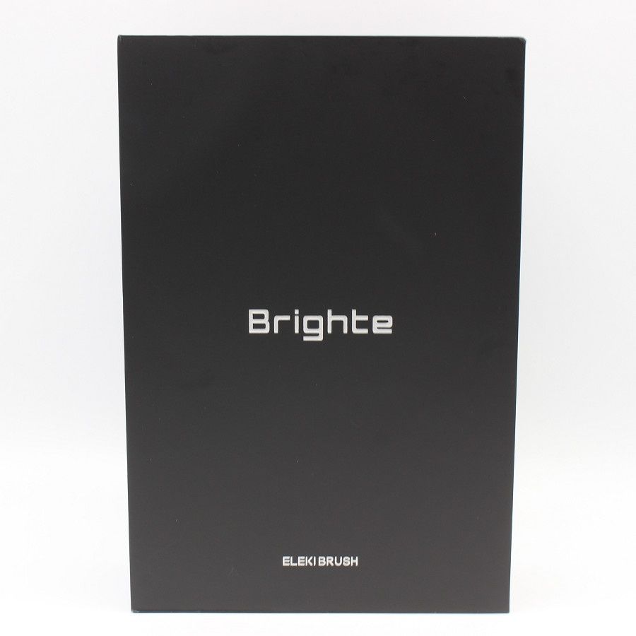 美品】Brighte ELEKI BRUSH BRT-FS145 ブラック 美顔器 EMS