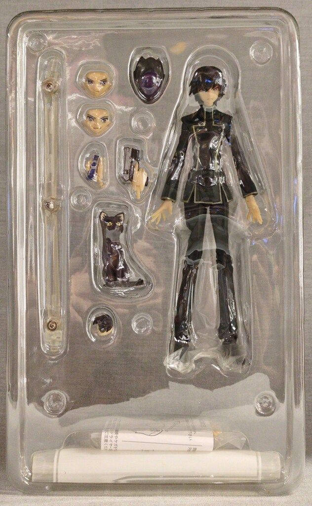 極美品　コードギアス 反逆のルルーシュ 非売品　レア　2枚セット MAXFACTORY figma コードギアス 反逆のルルーシュ ルルーシュ