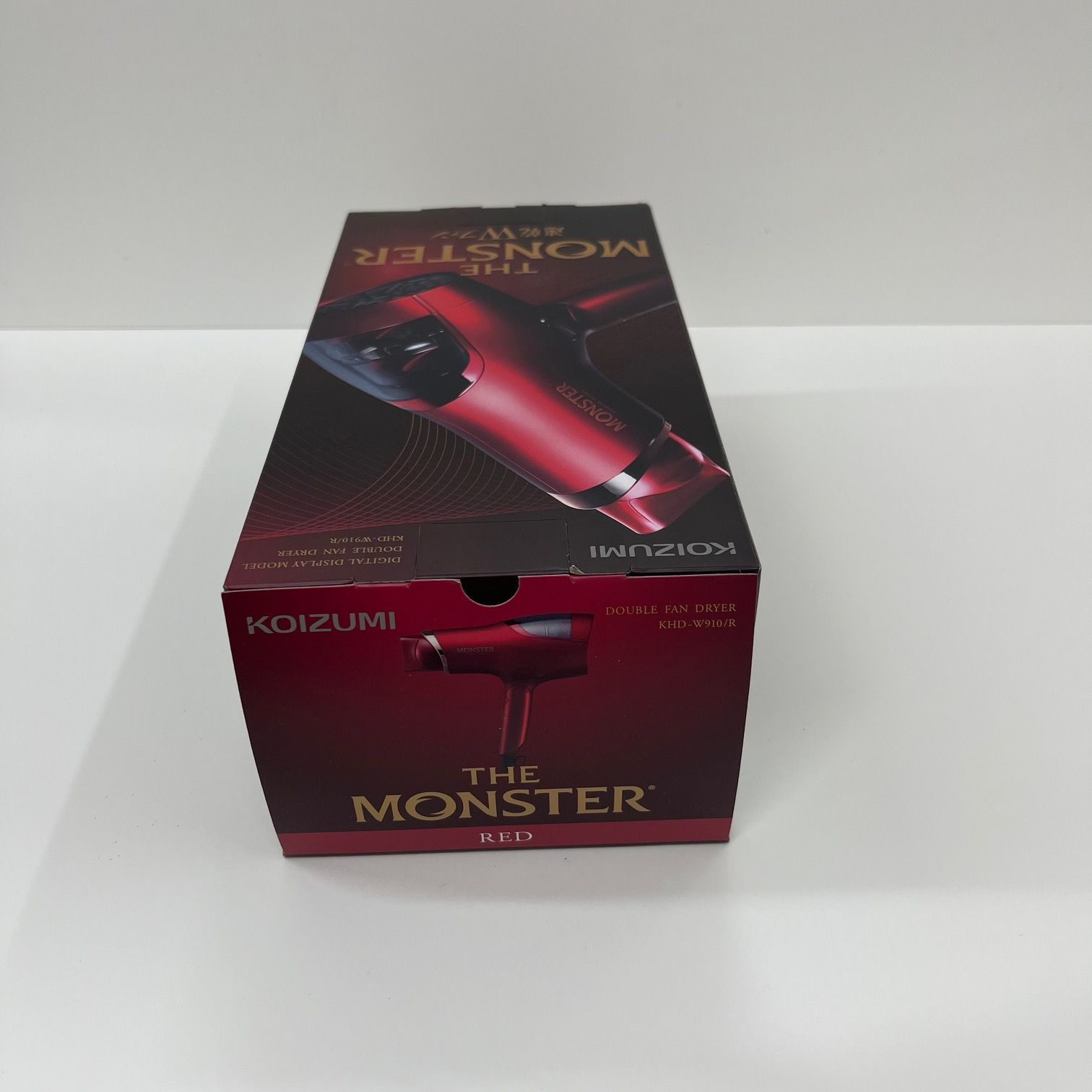 小泉成器 KOIZUMI ダブルファンドライヤー レッド KHD-W910-R でんきち　家電量販店