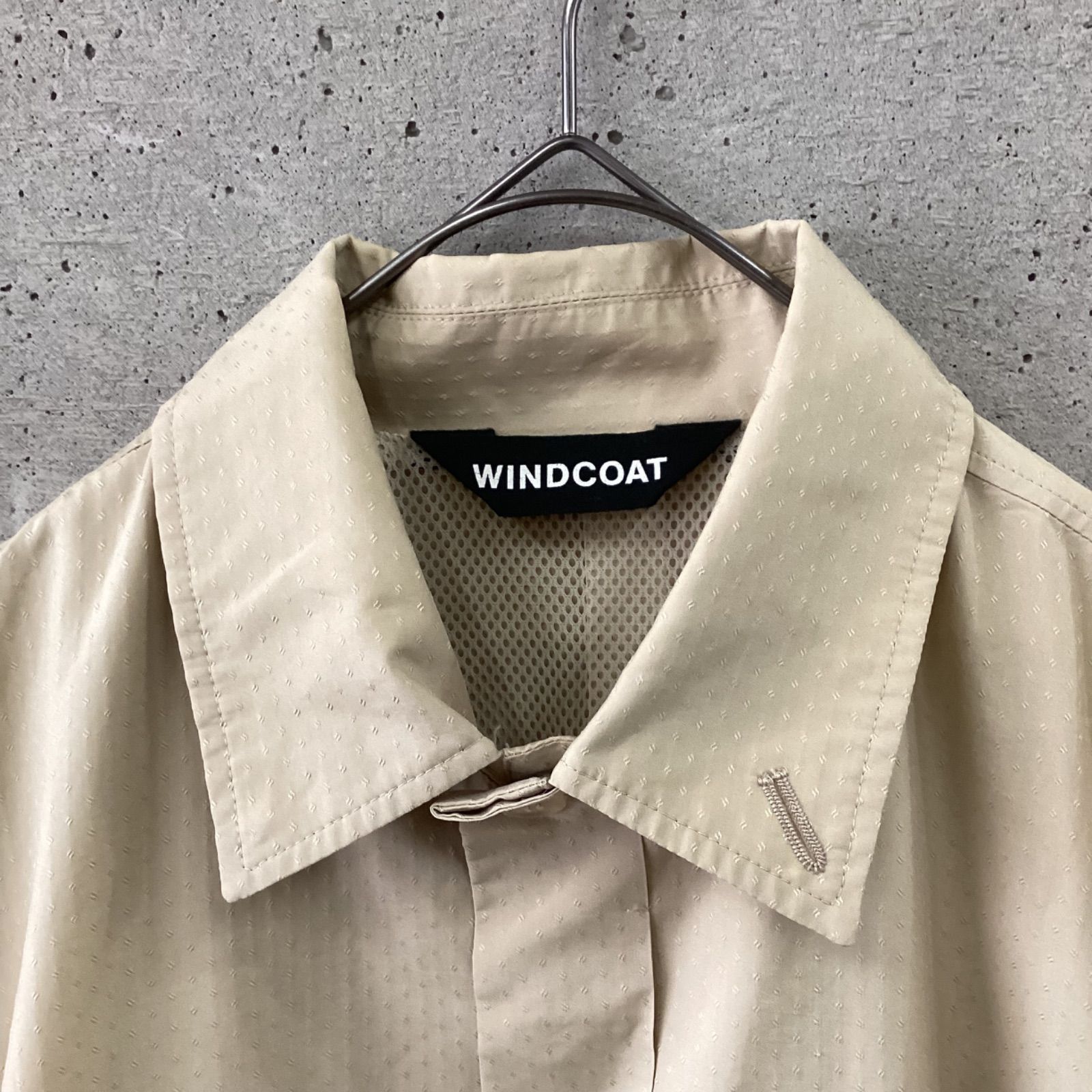 WINDCOAT ウインドコート エイネット ベージュ ISSEY MIYAKE - メルカリ