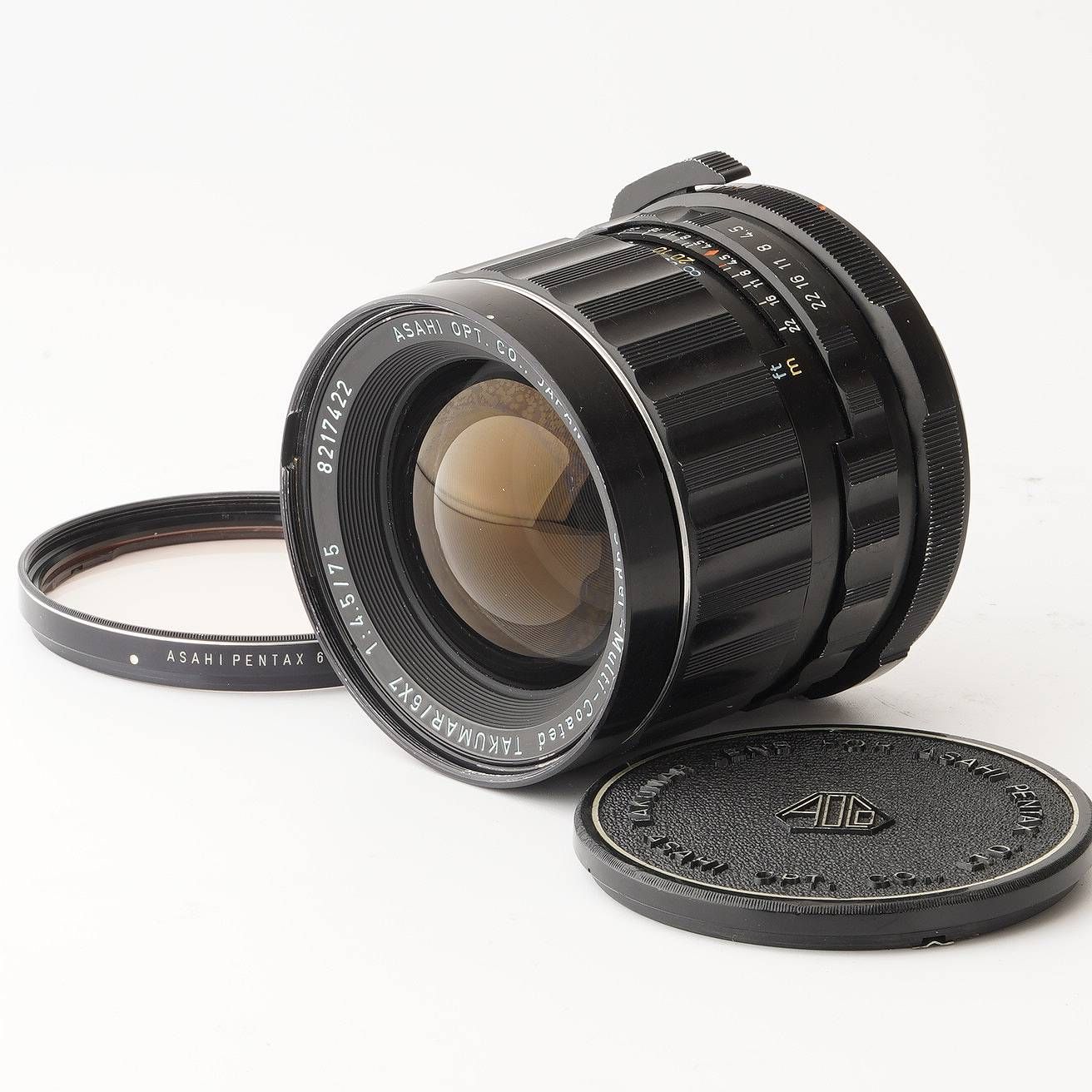ペンタックス PENTAX SMC TAKUMAR 6x7 75mm F4.5 Pentax 75mm f4.5 Super-Multi-Coated Takumar 6x7 - Lens – Kamerastore