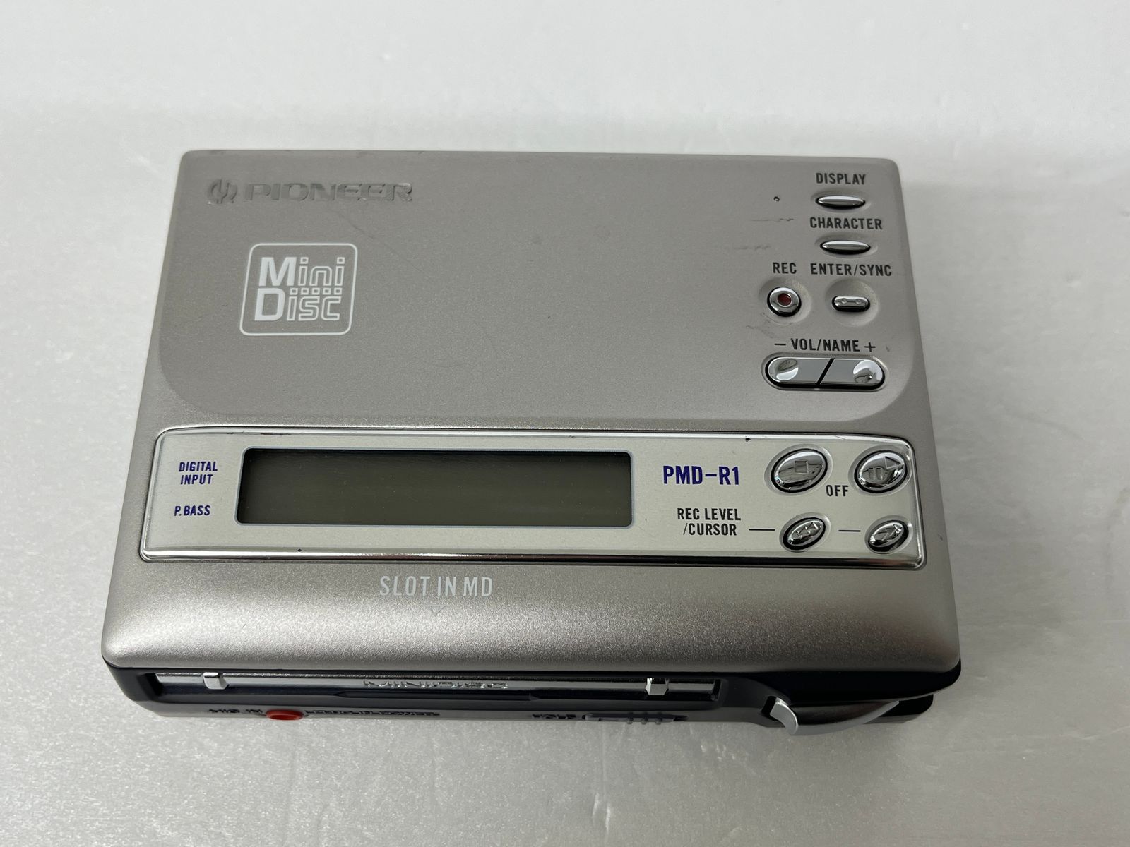 品数豊富！ ジャンク PMD-R1 ポータブルMDレコーダー パイオニア PIONEER ポータブルプレーヤー
