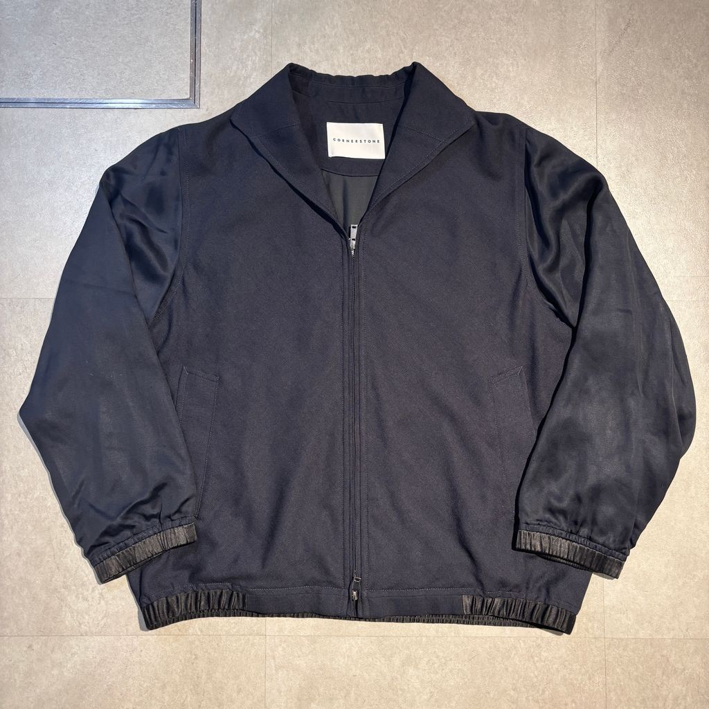 corner stoneデトロイトジャケット Conerstone | コーナーストーン ジャケットブラック corner stone