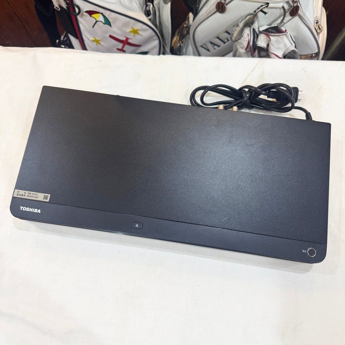中古○東芝 HDD/BDレコーダー DBR-W1007○2016年製 リモコン付き