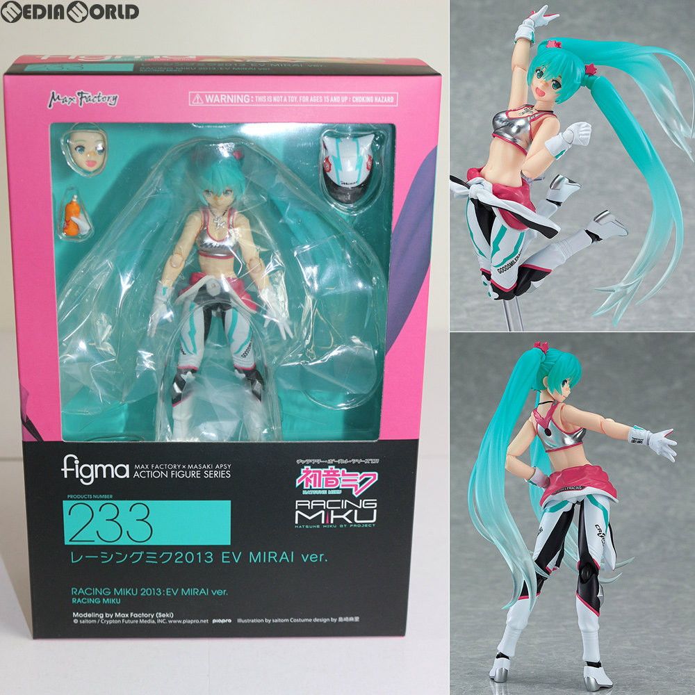 フィギュア figma 233 レーシングミク2013 EV MIRAI ver. figma レーシングミク 2013ver. 初音ミク 2013年GSR＆Studie with