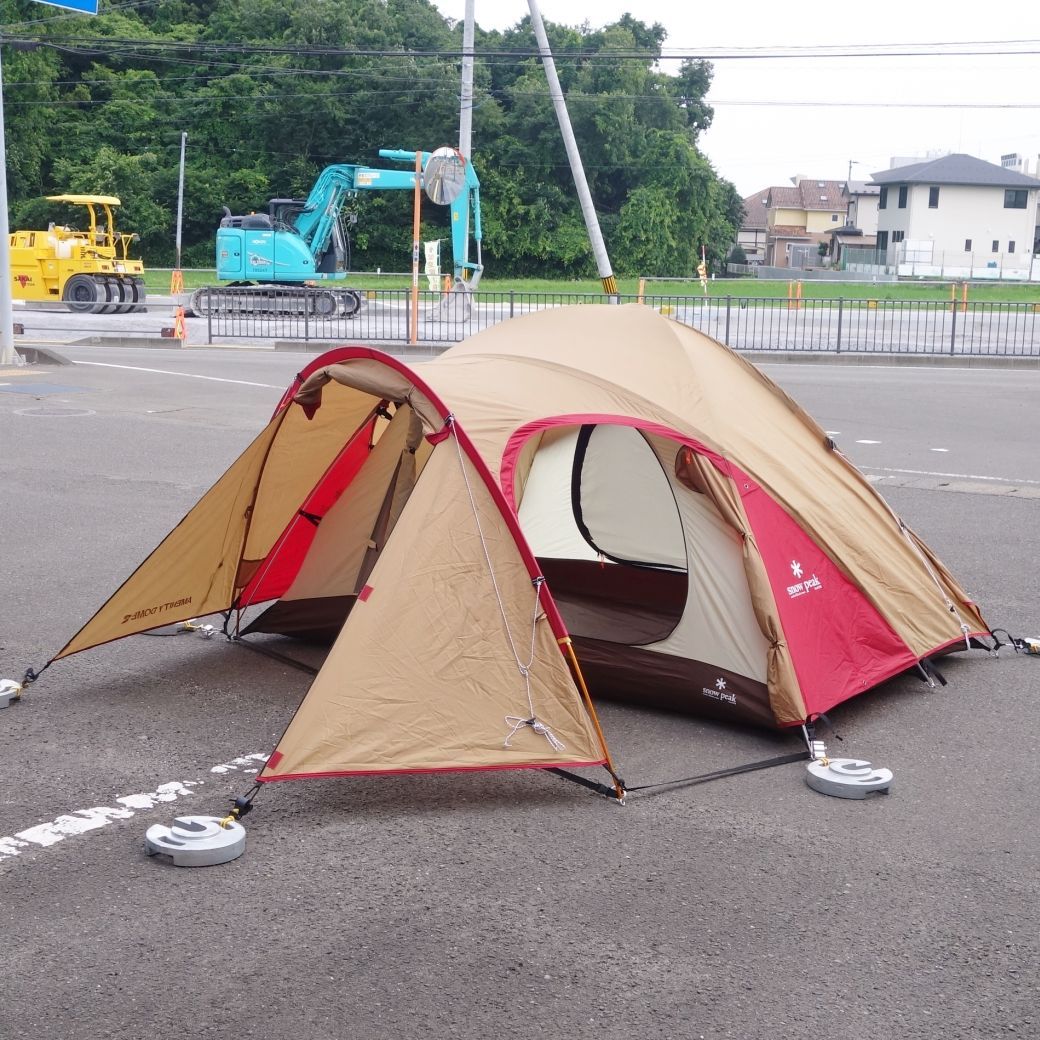 設営確認済 スノーピーク snowpeak アメニティドーム S SDE-002