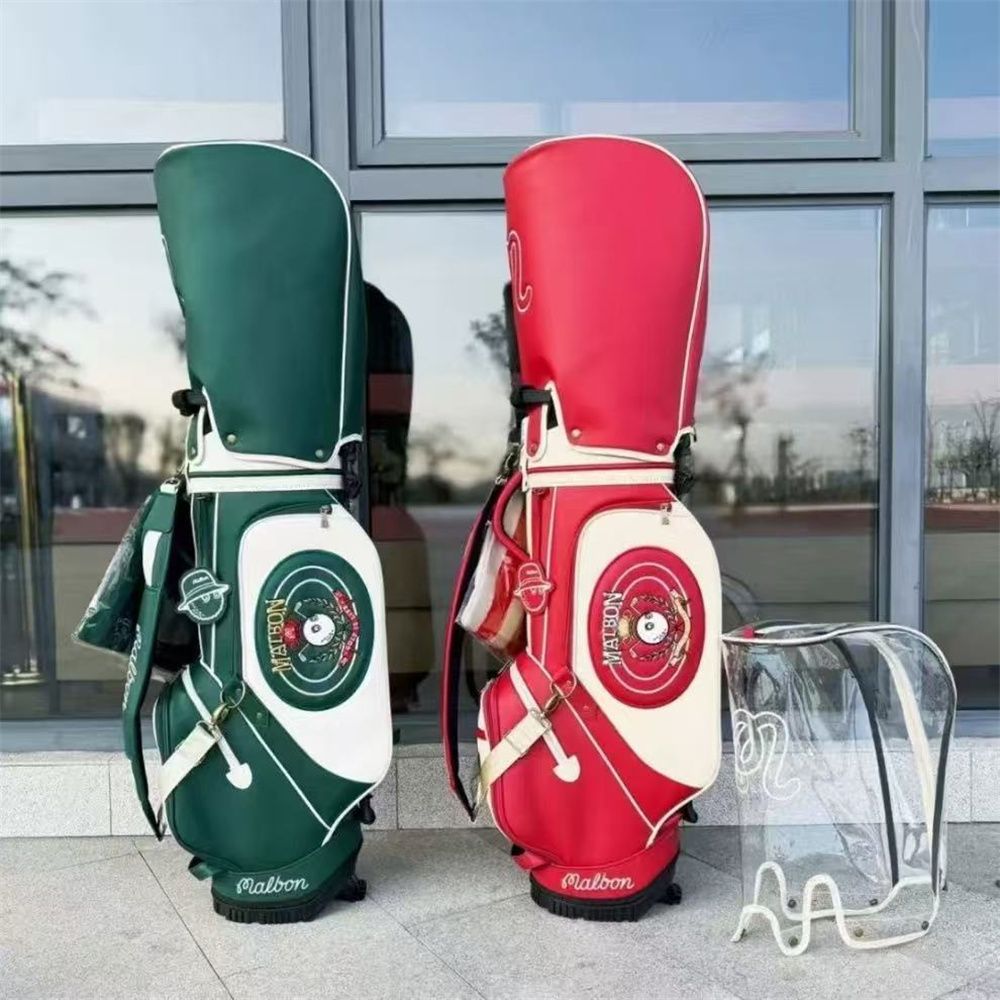 Malbon golf マルボン グリーン ゴルフバッグ キャディバッグ 新作
