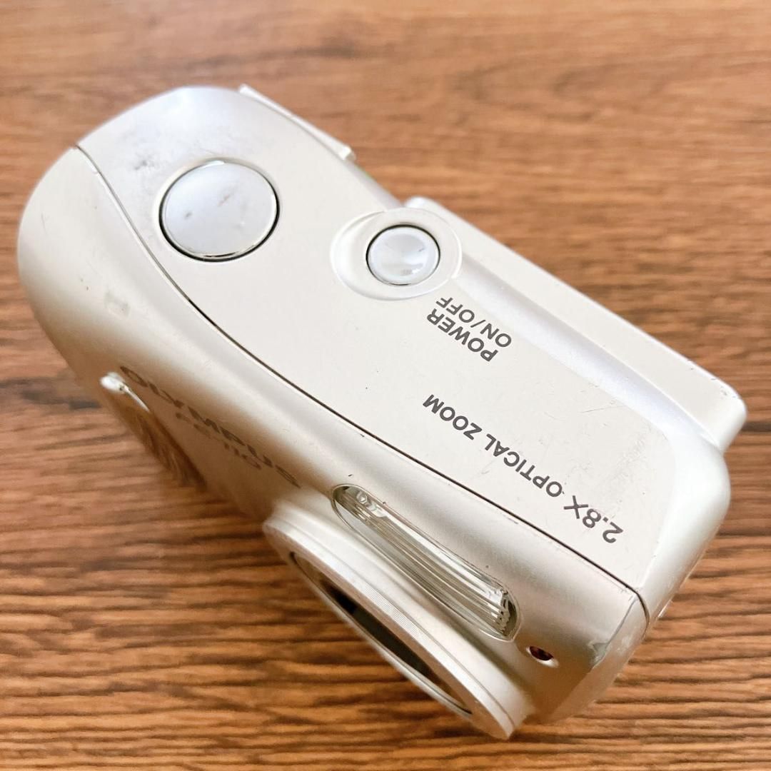 OLYMPUS CAMEDIA FE-110 コンデジ 動作確認済 単三電池稼働