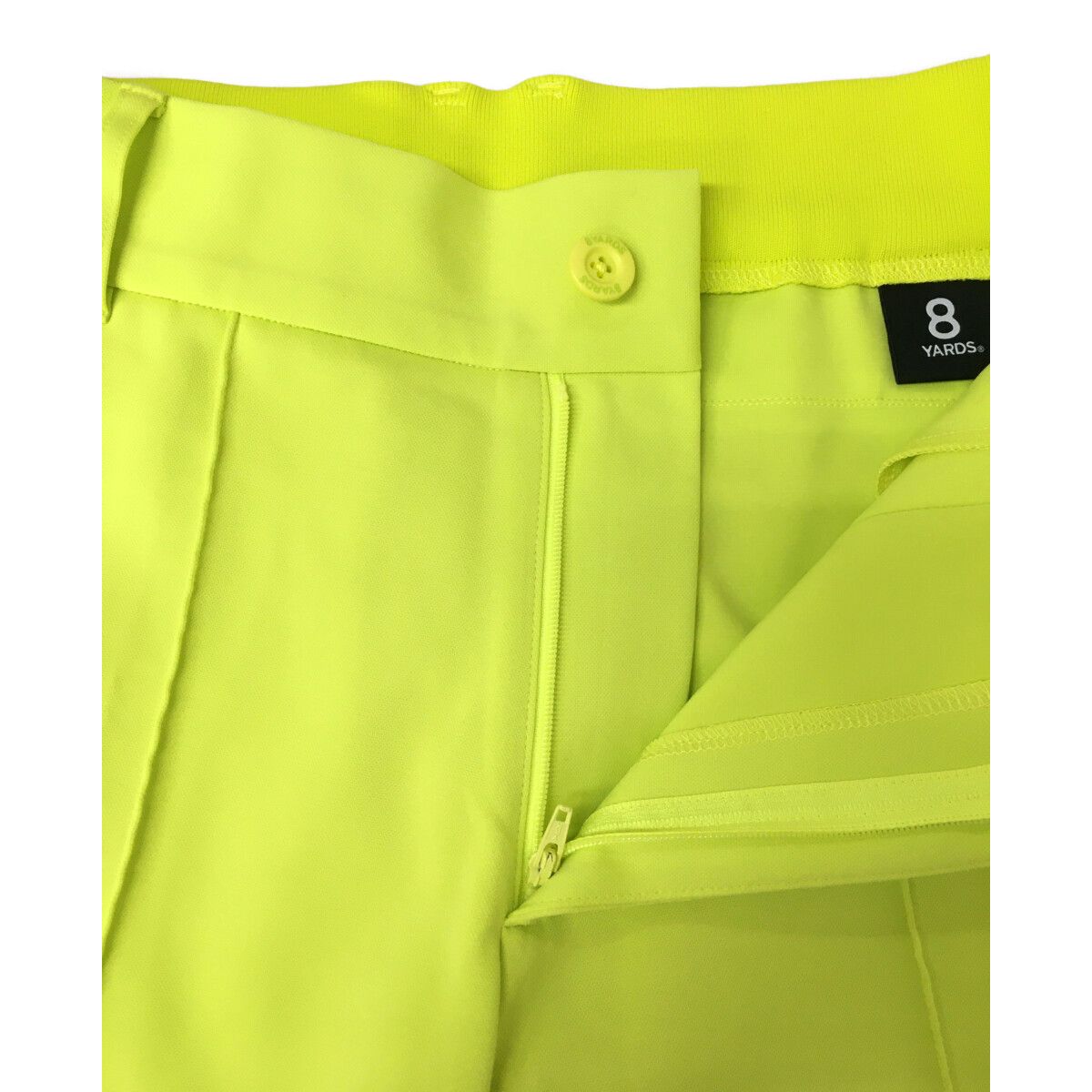 coco 中古 ハチヤーズ 8YARDS メンズ パンツ L 黄 イエロー ストレッチ　ウエストゴム仕様 coco 中古 ハチヤーズ 8YARDS メンズ パンツ L 黄 イエロー