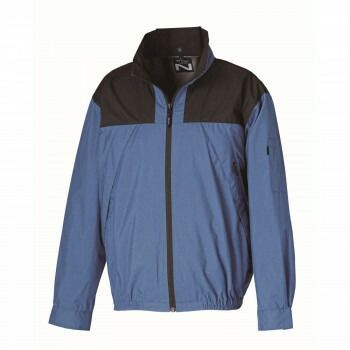 NA-1122 Nクールウェア 長袖 上部ファン 服S ブルー チタン 3Dエリ 8214411