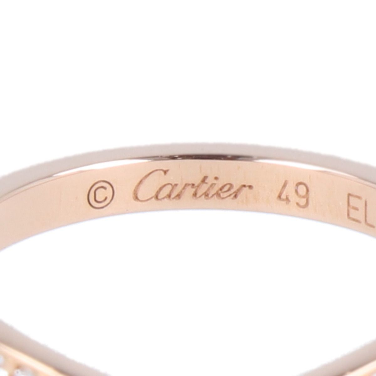 Cartier】 カルティエ バレリーナ ウェディング リング B4098700
