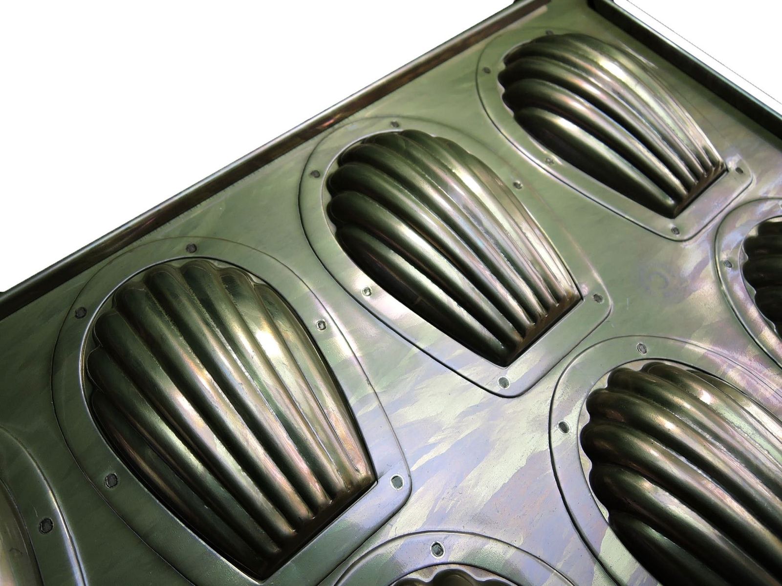 千代田金属 コンセプトサイズ 1|4 マドレーヌ型天板 8取 通常シリコン加工 SKLAD-KIRPICHA_RU