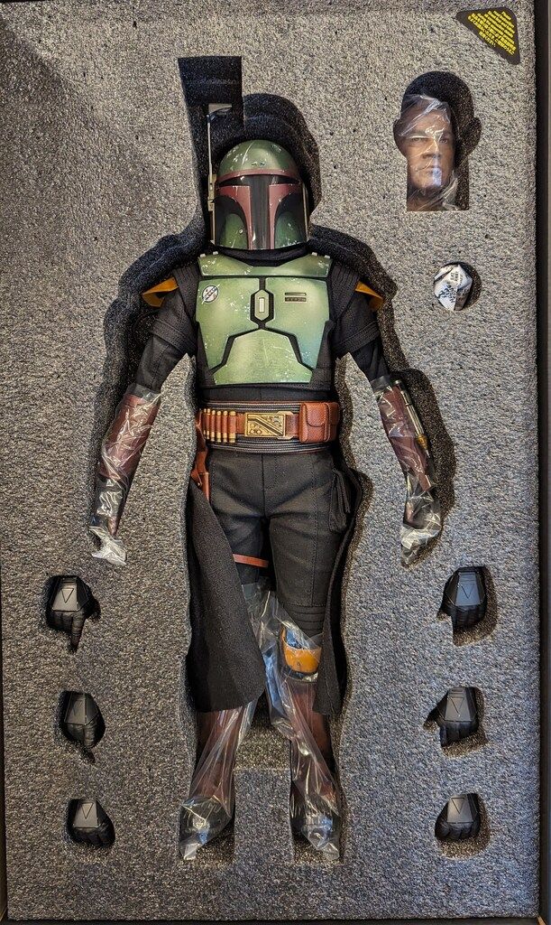 ホットトイズ スターウォーズ ボバフェット 1/6スケール ヘッドのみ。 未開封 クォータースケール ボバフェット スターウォーズ ホットトイズ