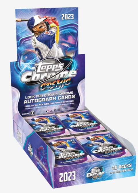 新品 未開封】2023 TOPPS COSMIC CHROME Hobby Baseball 1Box 未開封ボックス - メルカリ