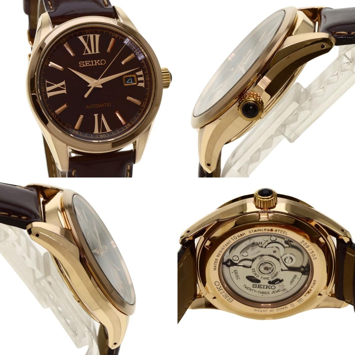 美品】セイコー 麻布テーラー 500本限定 SDGM008 6R15-03C0 限定500本