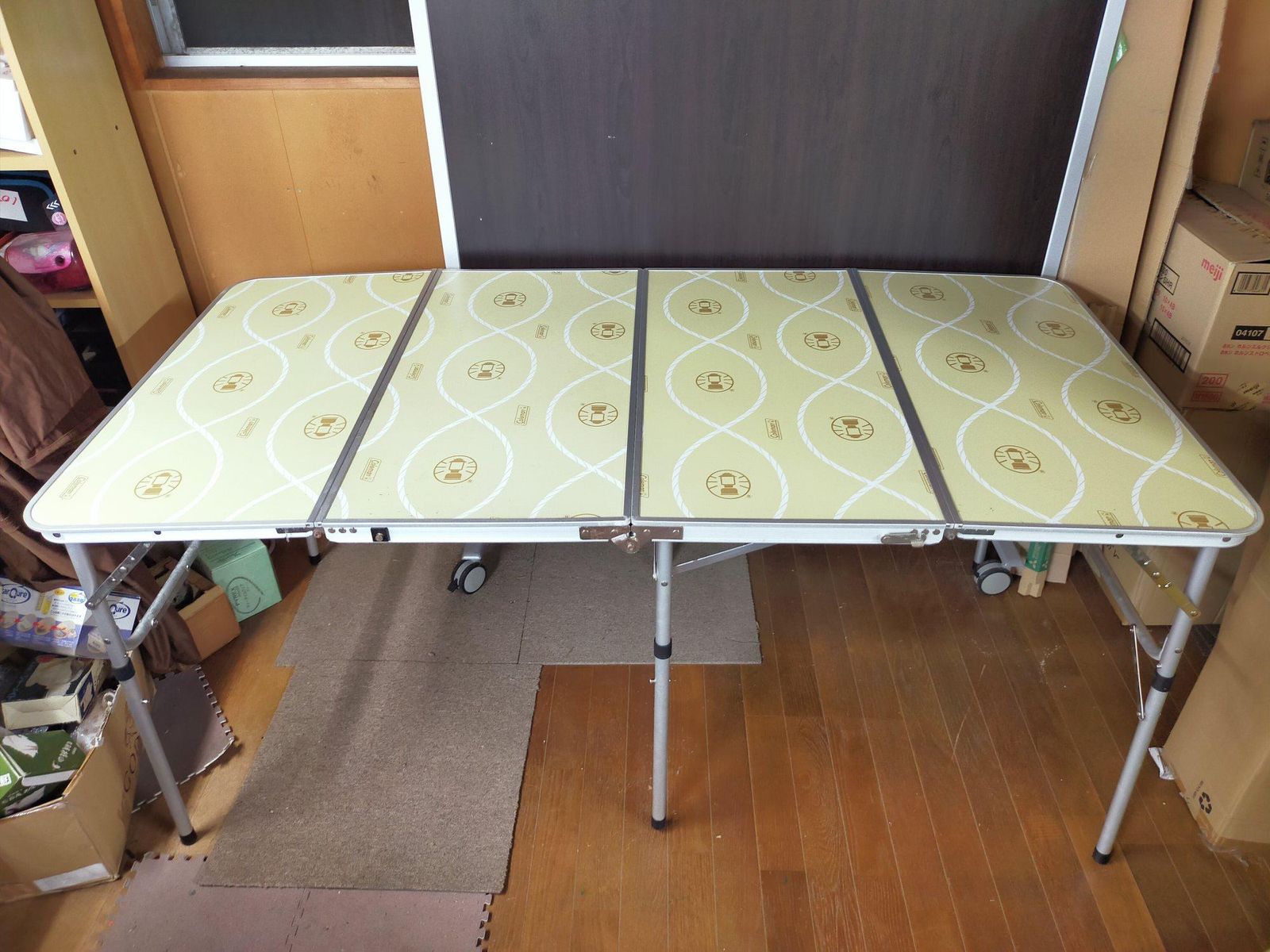 コールマン キャンプテーブル 特大180ｃｍ 折り畳み A9662B16
