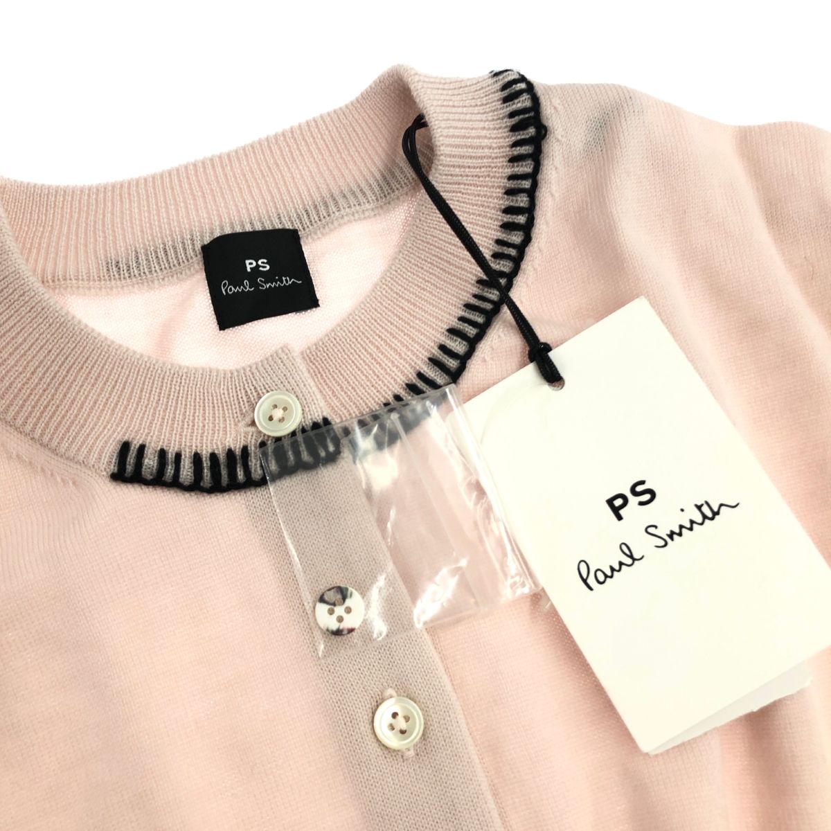 未使用品 PS by PAUL SMITH ピーエスバイポールスミス ステッチトリム 